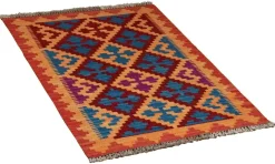 PersaTepp Teppich Kelim Gashgai bunt B/H/L: ca. 62x1x101 cm