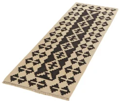 PersaTepp Teppich Kelim Gashgai schwarz B/H/L: ca. 64x1x198 cm