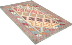 PersaTepp Teppich Kelim Gashgai grau B/H/L: ca. 180x1x263 cm