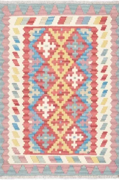 PersaTepp Teppich Kelim Gashgai beige B/H/L: ca. 85x1x119 cm