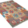 PersaTepp Teppich Kelim Gashgai bunt B/H/L: ca. 104x1x147 cm