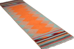 PersaTepp Teppich Kelim Gashgai bunt B/H/L: ca. 56x1x200 cm
