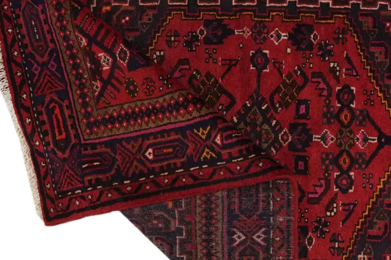 PersaTepp Teppich Khamseh rot B/H/L: ca. 139x1x239 cm