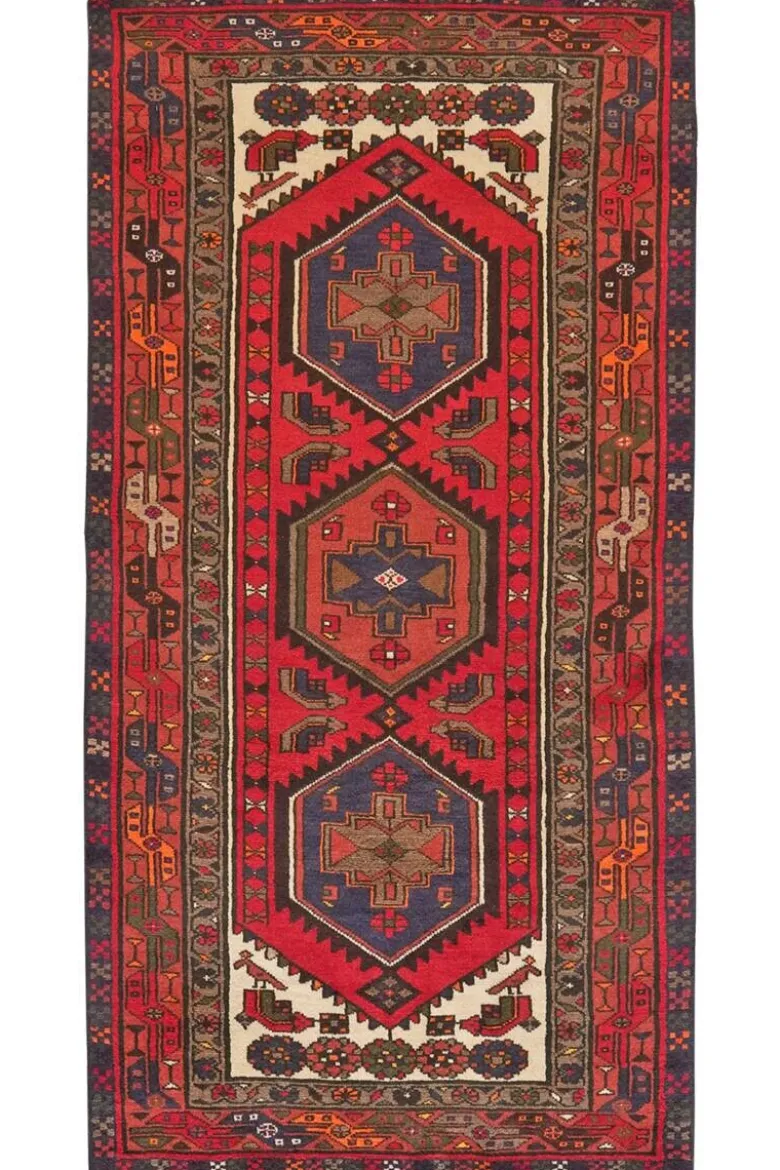 PersaTepp Teppich Khamseh rot B/H/L: ca. 98x1x192 cm