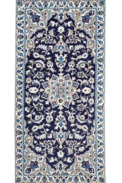 PersaTepp Teppich Nain 12La blau B/H/L: ca. 67x1x136 cm