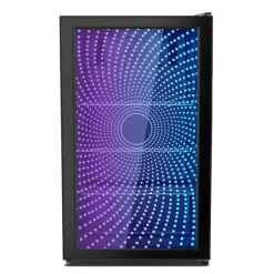 PKM Glastürkühlschrank GKS83FC3 schwarz B/H/L: ca. 44,5x8x47 cm