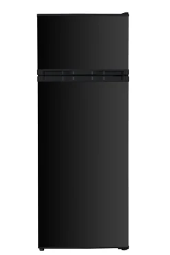 PKM Kühl-/Gefrierkombination GK255DB schwarz B/H/T: ca. 55x143x56 cm