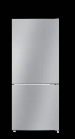 PKM Kühl-/Gefrierkombination KG117ES silber B/H/T: ca. 47x114x49,5 cm