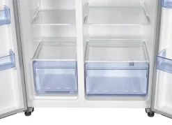 PKM Side-by-Side SBSKS6.15E Inox B/H/T: ca. 90x177x66 cm