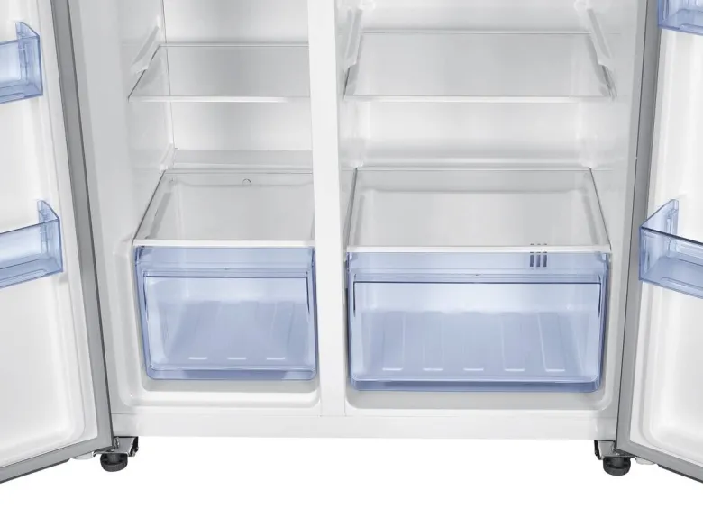 PKM Side-by-Side SBSKS6.15E Inox B/H/T: ca. 90x177x66 cm