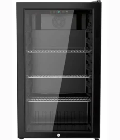 PKM Stand-Kühlschrank GKS83B schwarz B/H/T: ca. 44,5x83x47 cm