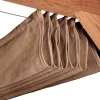 PLATINUM Faltsonnensegel Coolfit sand Polyethylen B/H/L: ca. 300x1x290 cm