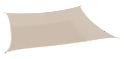 PLATINUM Sonnensegel Coolfit altweiß Polyethylen B/H/L: ca. 360x1x360 cm