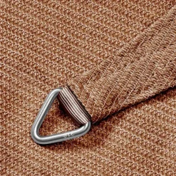 PLATINUM Sonnensegel Coolfit sand Polyethylen B/H/L: ca. 400x1x400 cm