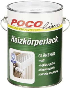 POCOline Acryl Heizkörperlack weiß glänzend ca. 2,5 l