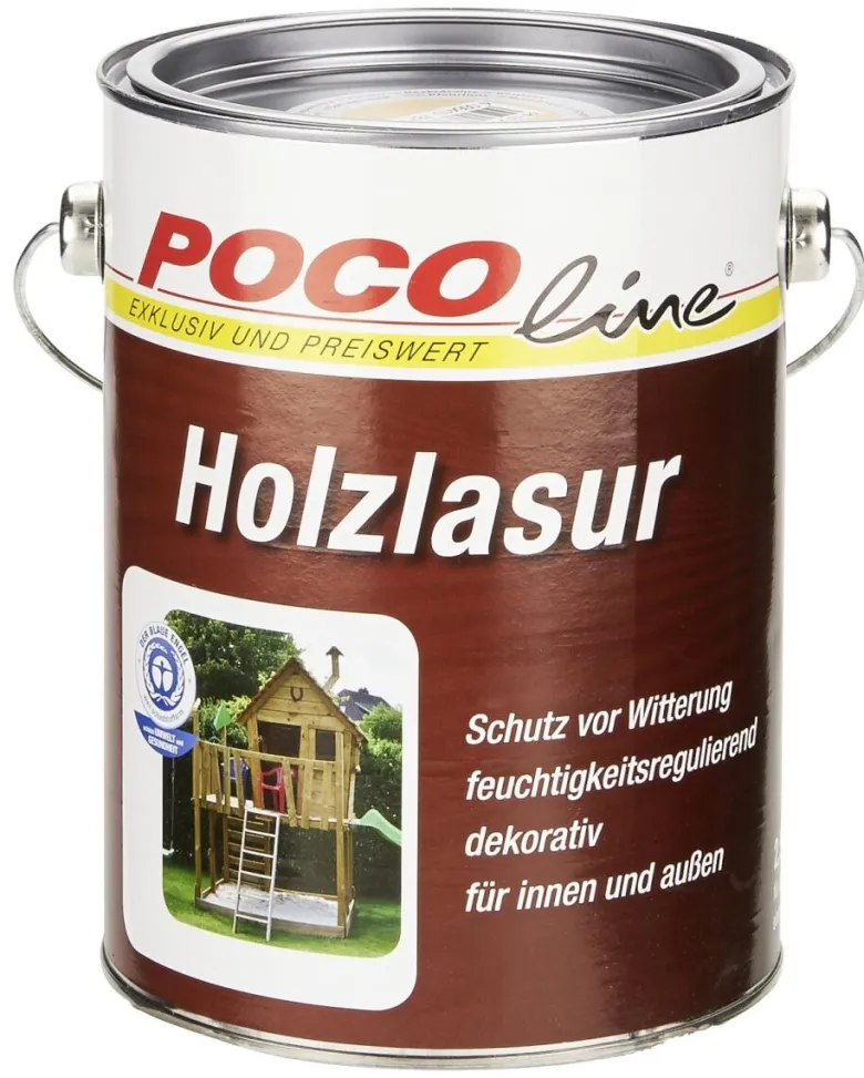 POCOline Acryl Holzlasur farblos ca. 2,5 l