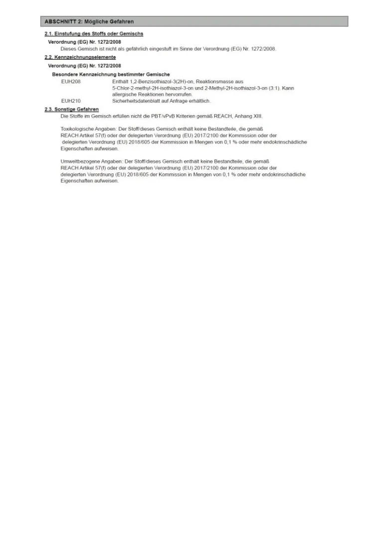POCOline Acryl Holzlasur nussbaum ca. 2,5 l