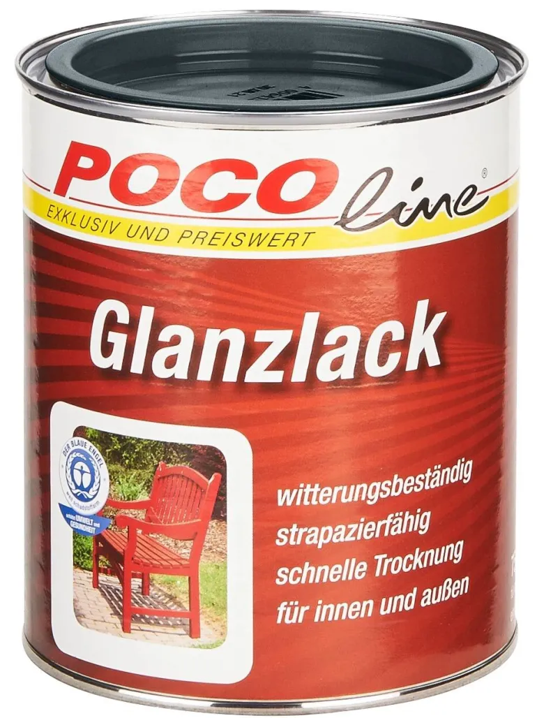 POCOline Acyl Buntlack anthrazit glänzend ca. 0,75 l