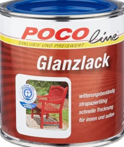 POCOline Acyl Buntlack enzianblau glänzend ca. 0,25 l