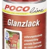 POCOline Acyl Buntlack feuerrot glänzend ca. 0,75 l
