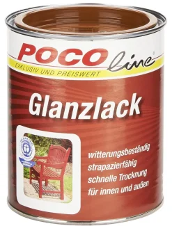 POCOline Acyl Buntlack lehmbraun glänzend ca. 0,75 l