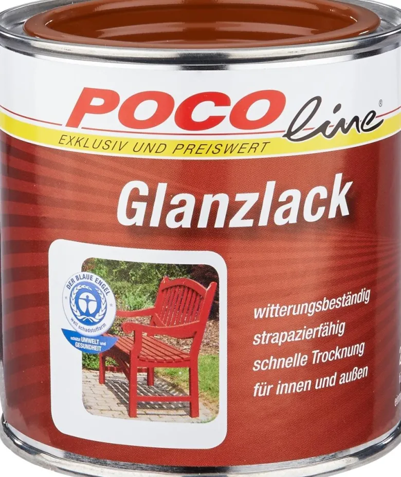 POCOline Acyl Buntlack lehmbraun glänzend ca. 0,25 l