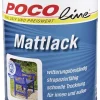 POCOline Acyl Buntlack lehmbraun seidenmatt ca. 0,75 l
