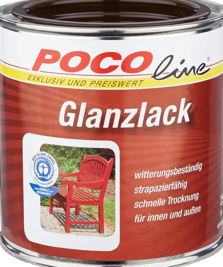POCOline Acyl Buntlack schokobraun glänzend ca. 0,25 l