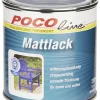 POCOline Acyl Buntlack Silbergrau seidenmatt ca. 0,25 l