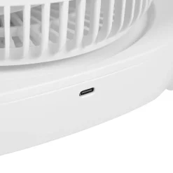 POCOline Akku-Teleskopventilator weiß Kunststoff B/H/L: ca. 21x79x21 cm