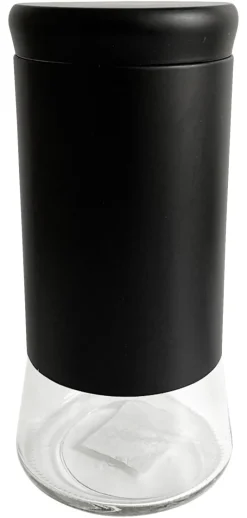 POCOline Aufbewahrungsglas schwarz Glas