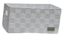 POCOline Aufbewahrungskorb weiß Nylon B/H/L: ca. 14x18x28 cm