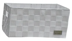 POCOline Aufbewahrungskorb weiß Nylon B/H/L: ca. 16x21x31 cm