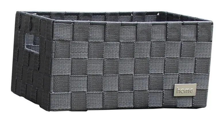 POCOline Aufbewahrungskorb grau Nylon B/H/L: ca. 14x18x28 cm