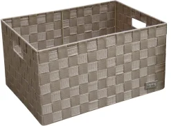 POCOline Aufbewahrungskorb taupe Nylon B/H/L: ca. 28x20x38 cm
