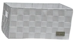 POCOline Aufbewahrungskorb weiß Nylon B/H/L: ca. 18x24x34 cm