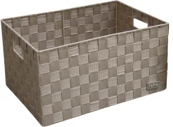 POCOline Aufbewahrungskorb taupe Nylon B/H/L: ca. 24x18x34 cm