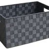 POCOline Aufbewahrungskorb grau Nylon B/H/L: ca. 18x24x34 cm