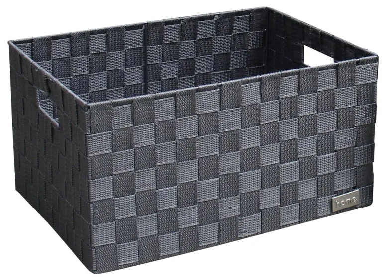 POCOline Aufbewahrungskorb grau Nylon B/H/L: ca. 18x24x34 cm