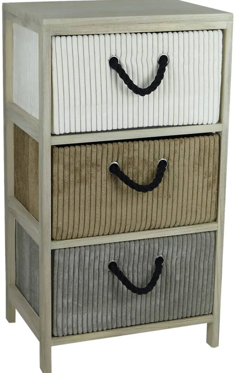 POCOline Aufbewahrungsregal natur Holz B/H/L: ca. 30x73x40 cm