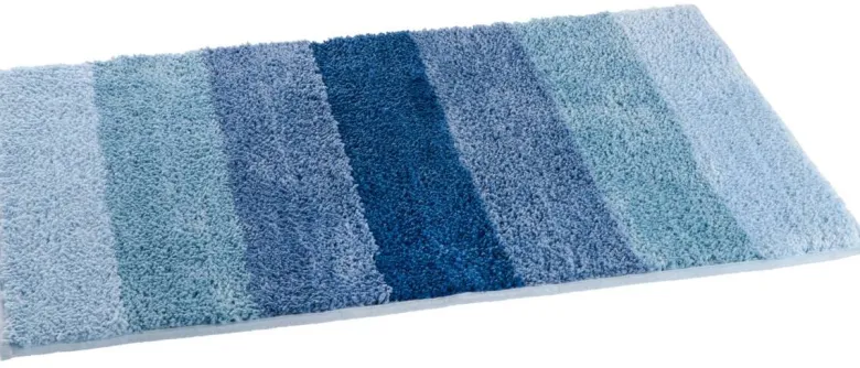 POCOline Badematte Farbverlauf blau Polyester B/L: ca. 80x50 cm