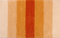 POCOline Badematte Farbverlauf terra Polyester B/L: ca. 80x50 cm