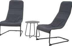 POCOline Balkonset Melfi anthrazit Polyester