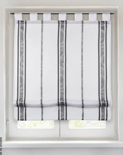 POCOline Bändchenrollo Klara grau B/L: ca. 80x140 cm