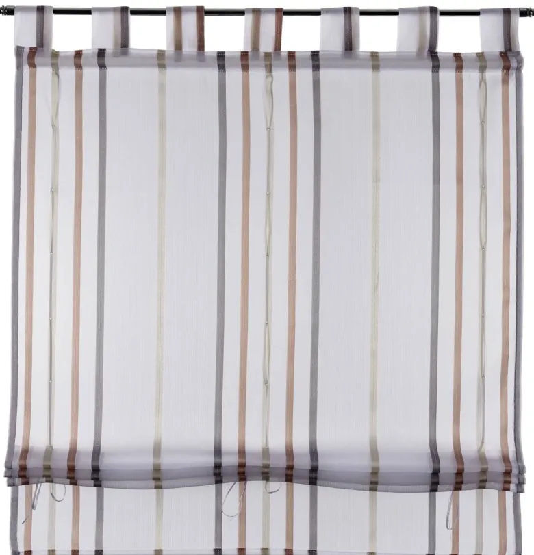 POCOline Bändchenrollo Nicole rosé B/L: ca. 80x135 cm