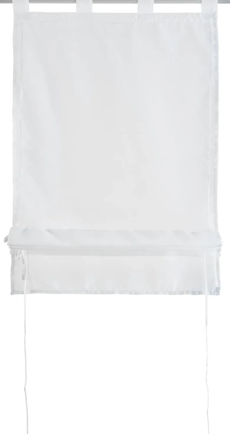 POCOline Bändchenrollo Nouveau weiß B/L: ca. 60x140 cm
