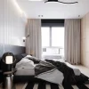 POCOline Deckenleuchte Berwin schwarz Metall B/H/L: ca. 56x7x12 cm 2 Brennstellen