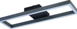 POCOline Deckenleuchte Thore schwarz Metall B/H/L: ca. 20x7,5x70 cm