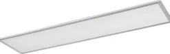 POCOline Deckenpanel Plano weiß silber Kunststoff Aluminium B/H/L: ca. 30x7x120 cm