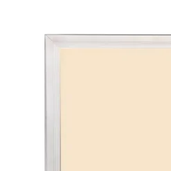 POCOline Deckenpanel Plano weiß silber Kunststoff Aluminium B/H/L: ca. 45x7x45 cm